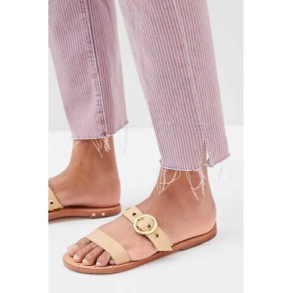 Mother Denim Rascal Ankle Snippet Shrimp Jeans Pants Rainbow Choo Frayed 25 NWT - Picture 3 of 11